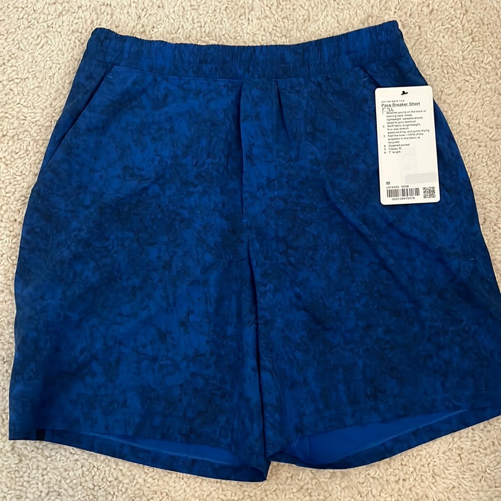 Mens Lulu lemon Pace breaker shorts